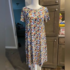 Lularoe Carly Disney Mickey Mouse dress